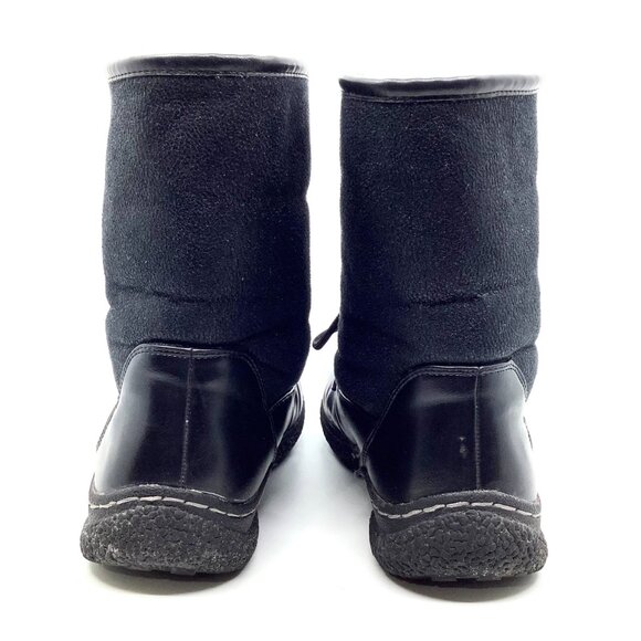 Wanderlust women's black winter laceup boots - Picture 4 of 6